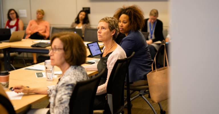 shot of women in meeting