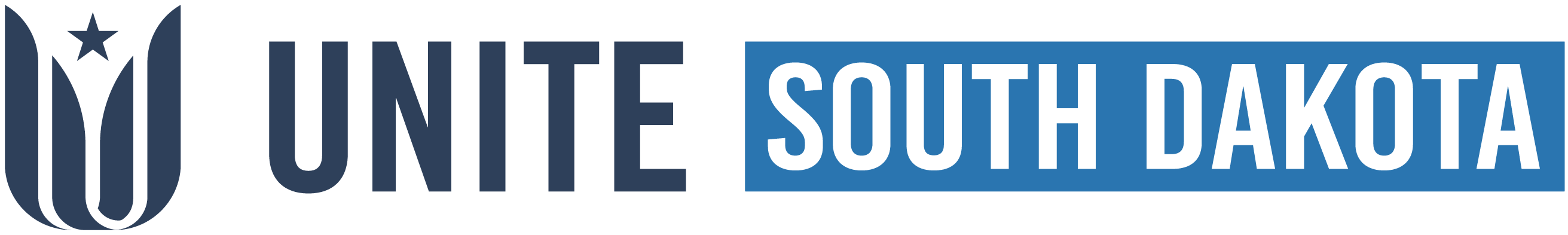 Unite South Dakota dark blue logo