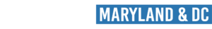 white blue maryland dc logo