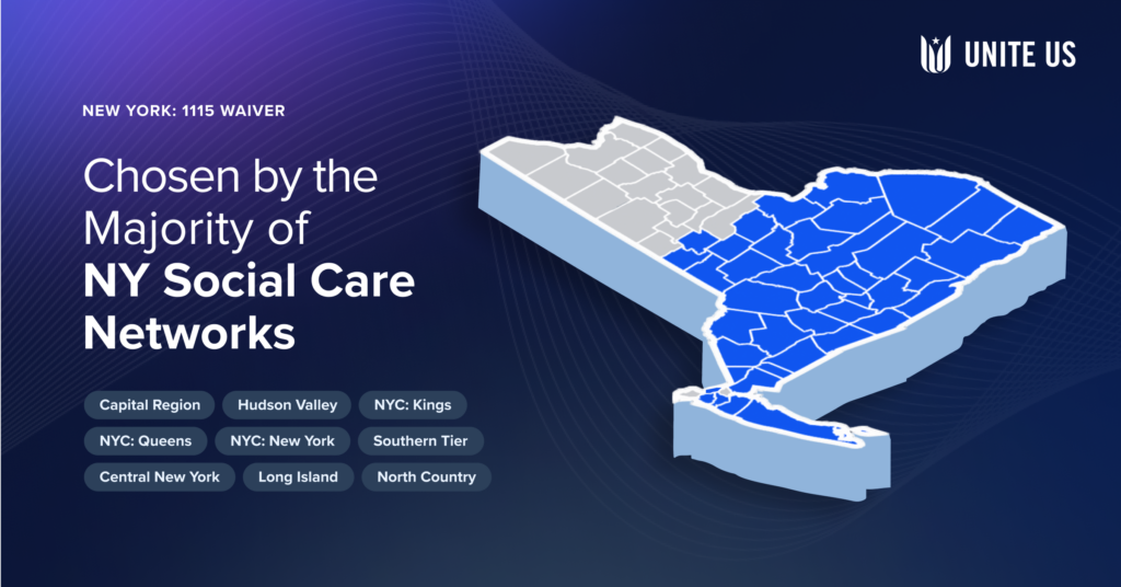 Chosen by the majority of New York social care networks