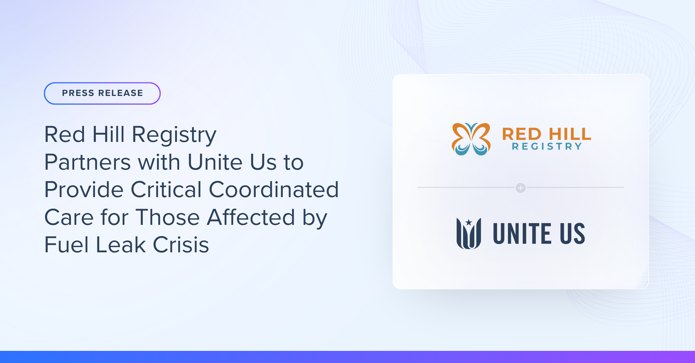 Red Hill Registry Partners with Unite Us to Provide Critical